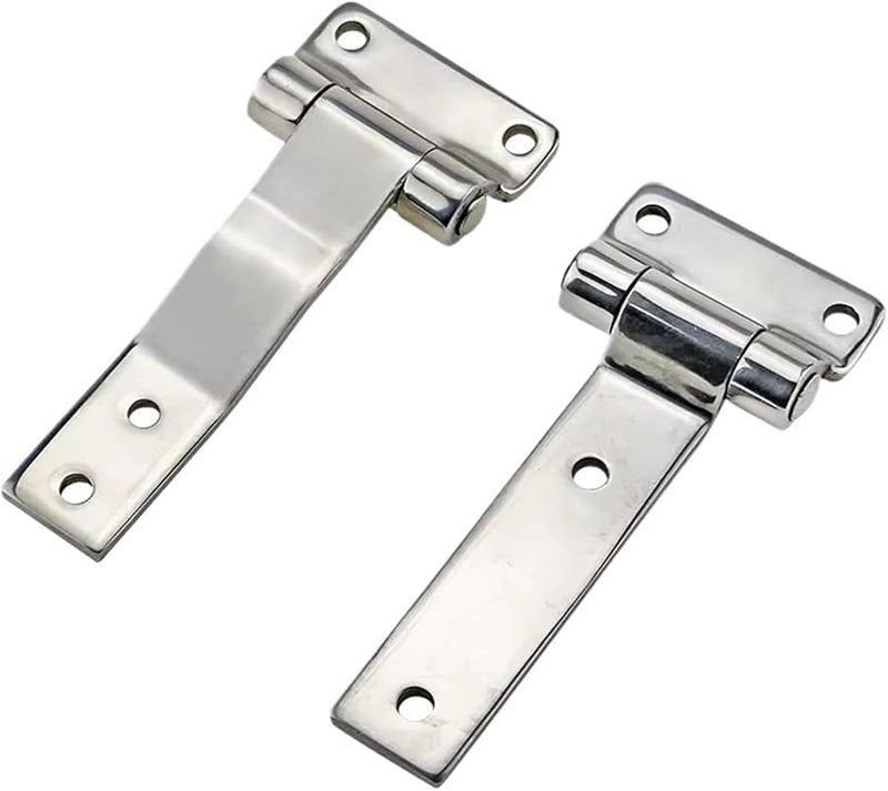 Stainless Steel Asymmetric Hinge Industrial Cabinet Door Load Bearing Folding Hinge Bending - Image 2